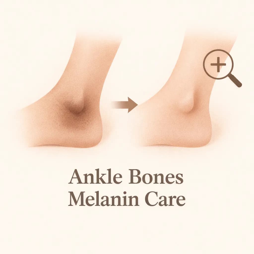 복숭아뼈 멜라닌케어