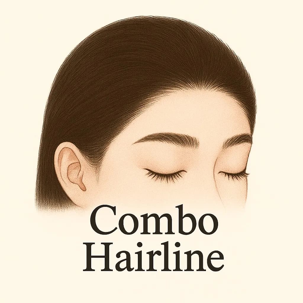 콤보 헤어라인 시술