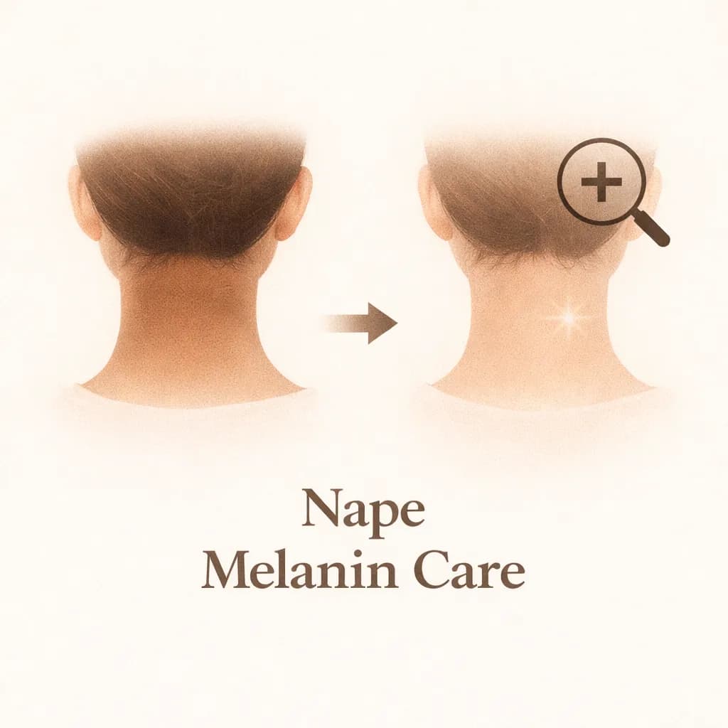 뒷목 멜라닌케어