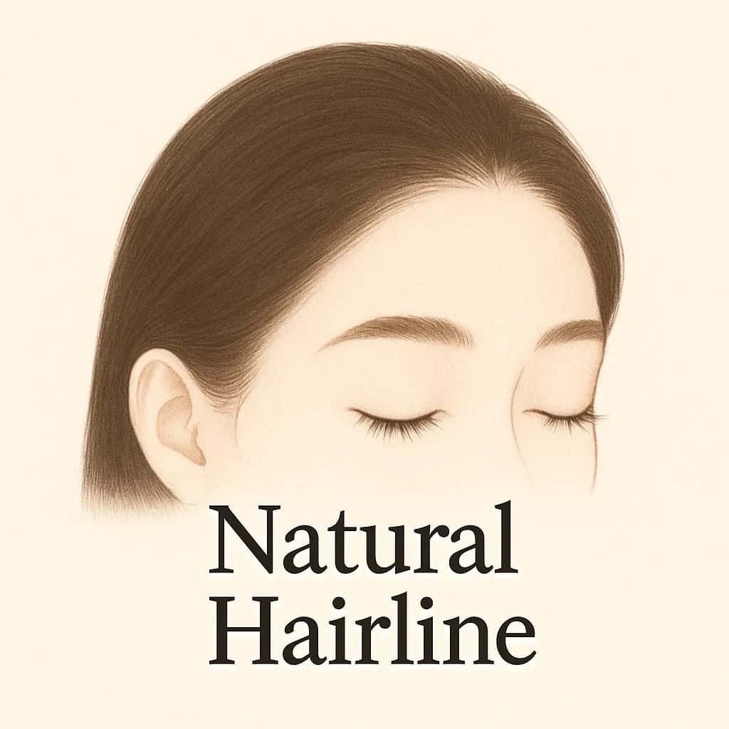 자연 헤어라인 시술